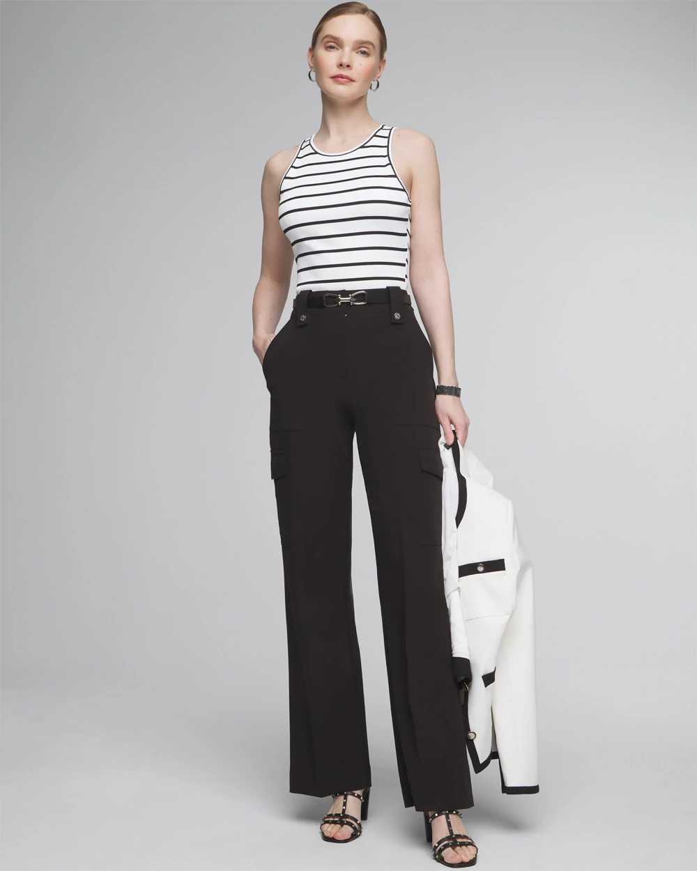 White house black online market wide leg pants